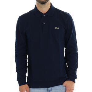 POLO MANICA LUNGA BLU